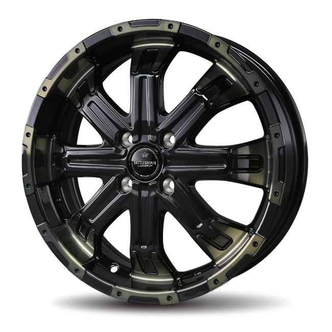 LOXARNY BATTLESHIP4 Black/Black Clear [16×5.5J]