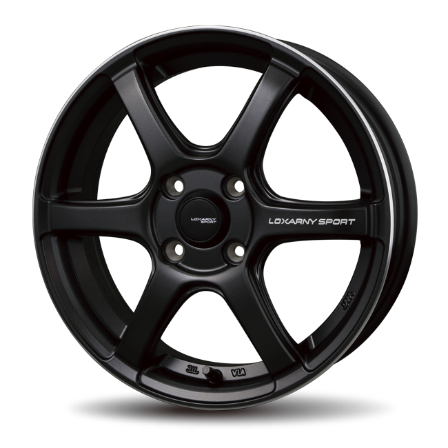 LOXARNY SPORT DR-10 Gun Black [15&times;4.5J 4-100]