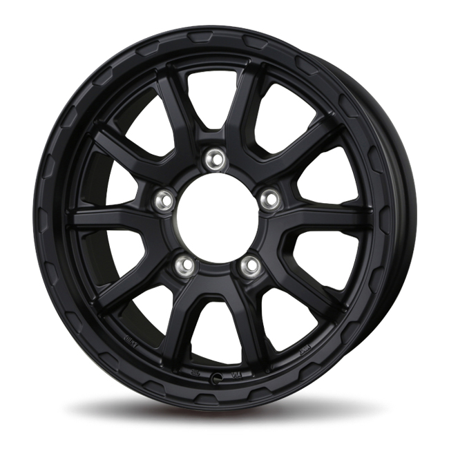 ROCK KELLY MX-H Matte Black [16×5.5J 5-139.7]