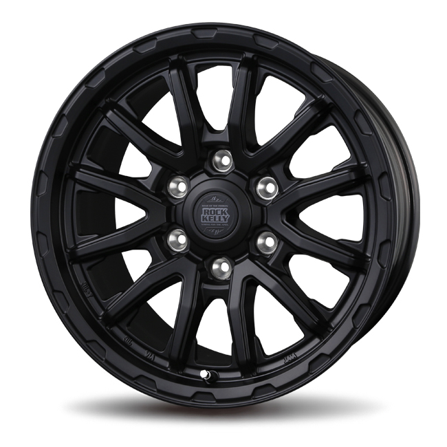 ROCK KELLY MX-H Matte Black [17×8.0J 6-139.7]