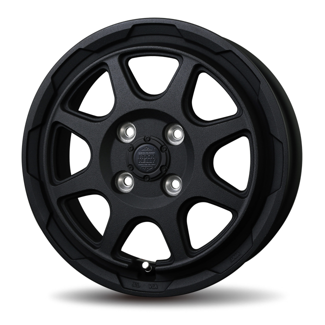 ROCK KELLY MX-V Flint Black/ Polish [17×6.5J 6-139.7]