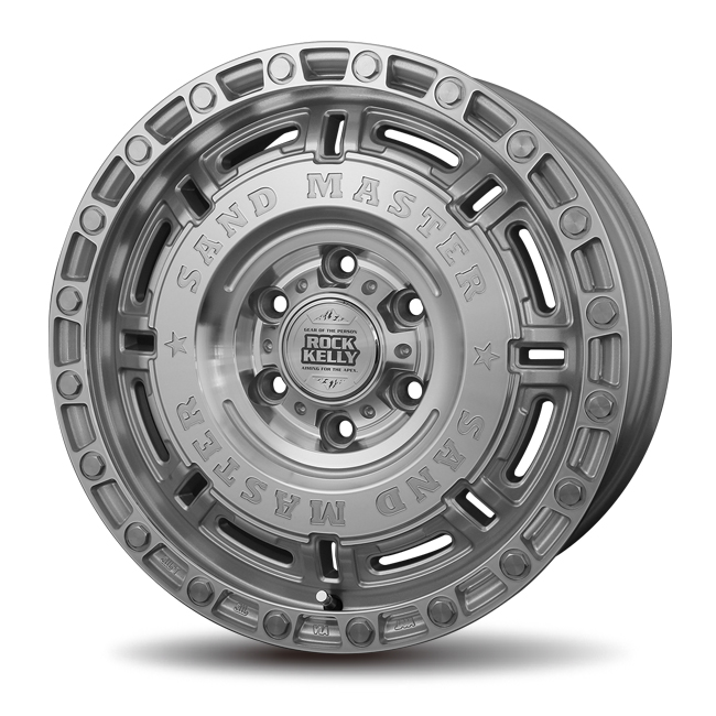 ROCK KELLY SAND MASTER Bright Silve/Machined Face[18&times;8.5J 6-139.7]
