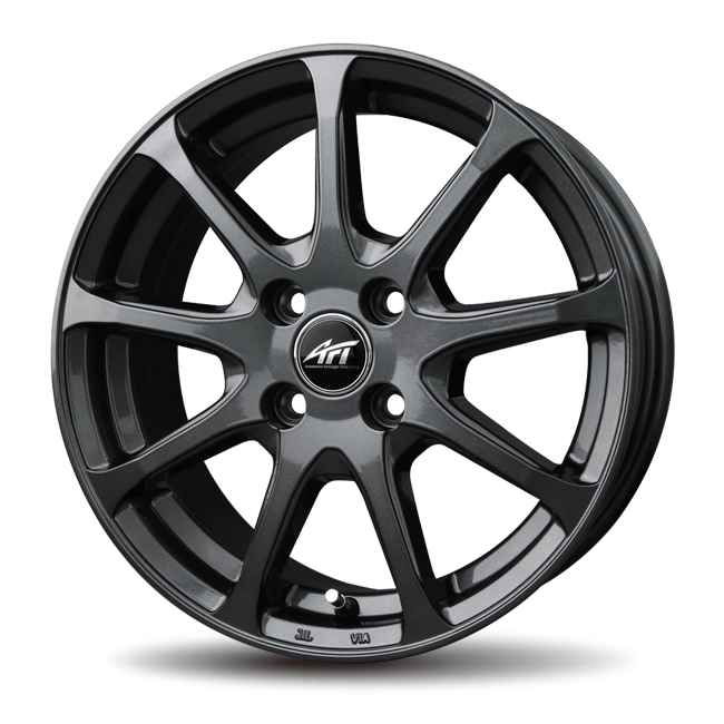 AFT BERTZEN Gumetallic [15&times;6.0J 4-100]（艶有りガンメタ）