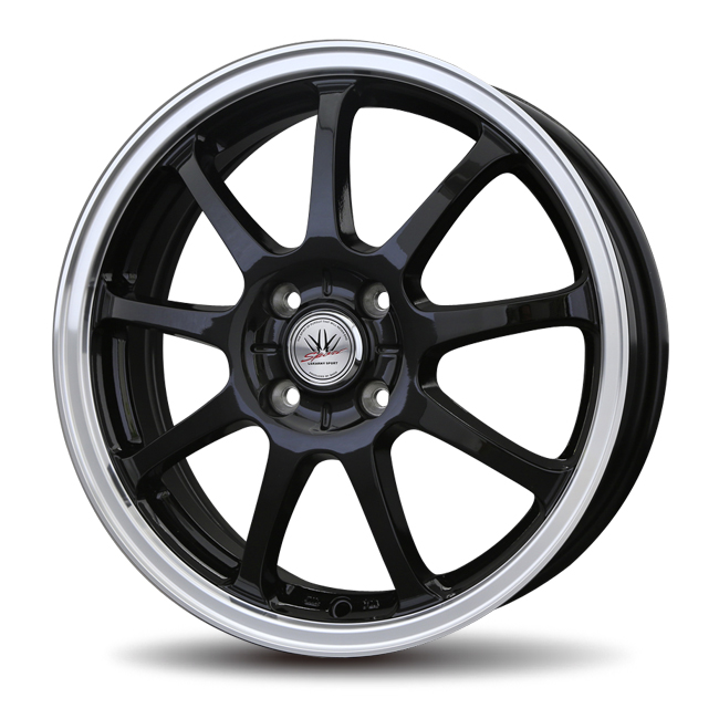 LOXARNY SPORT SS-9 Black / Rim Polish [16×5.0J]