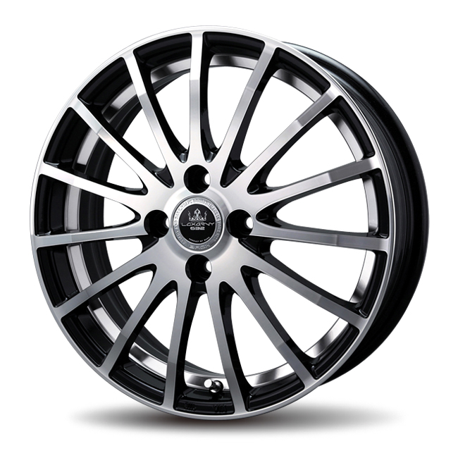 LOXARNY ZAVERTEX F15 Black Polish Undercut machining [16×5.0J]