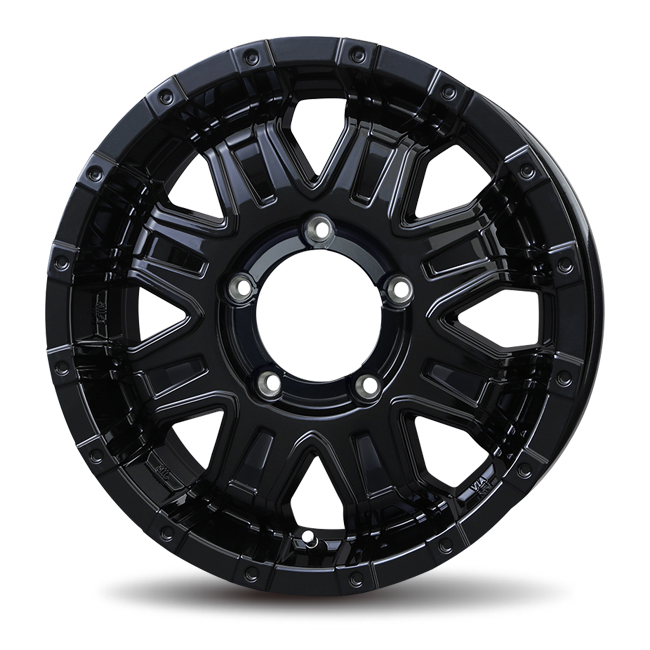 ROCK KELLY MX-Ⅱ Gross Black[16&times;5.5J 5-139.7]